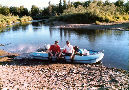 Kevin, me, and the raft